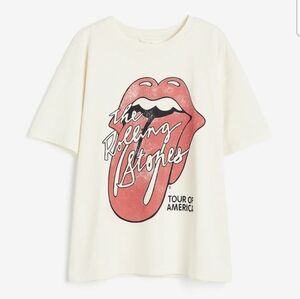 The Rolling Stones x H&M Oversized T-shirt (2024), NEW